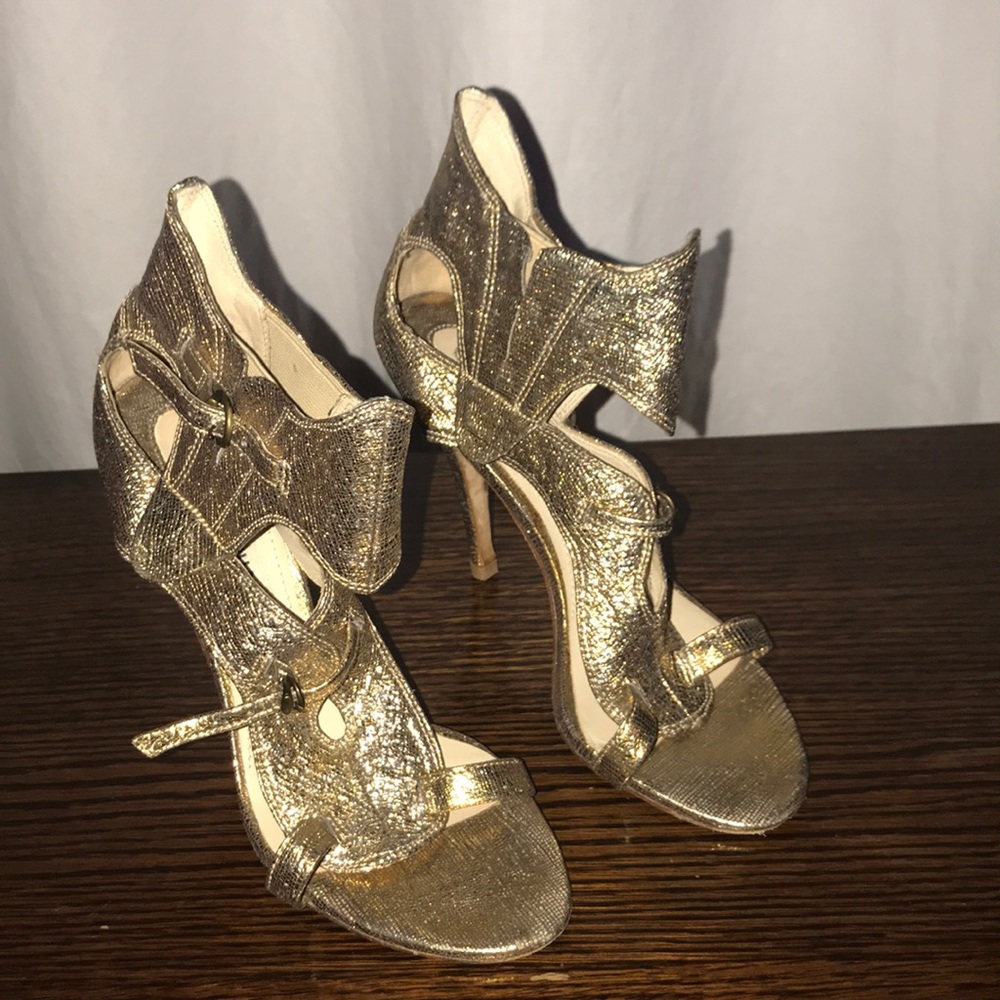 Camilla Skovgaard Metallic Leather Sandals